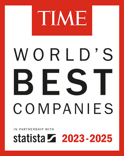 TIME World's Best Companies Logo